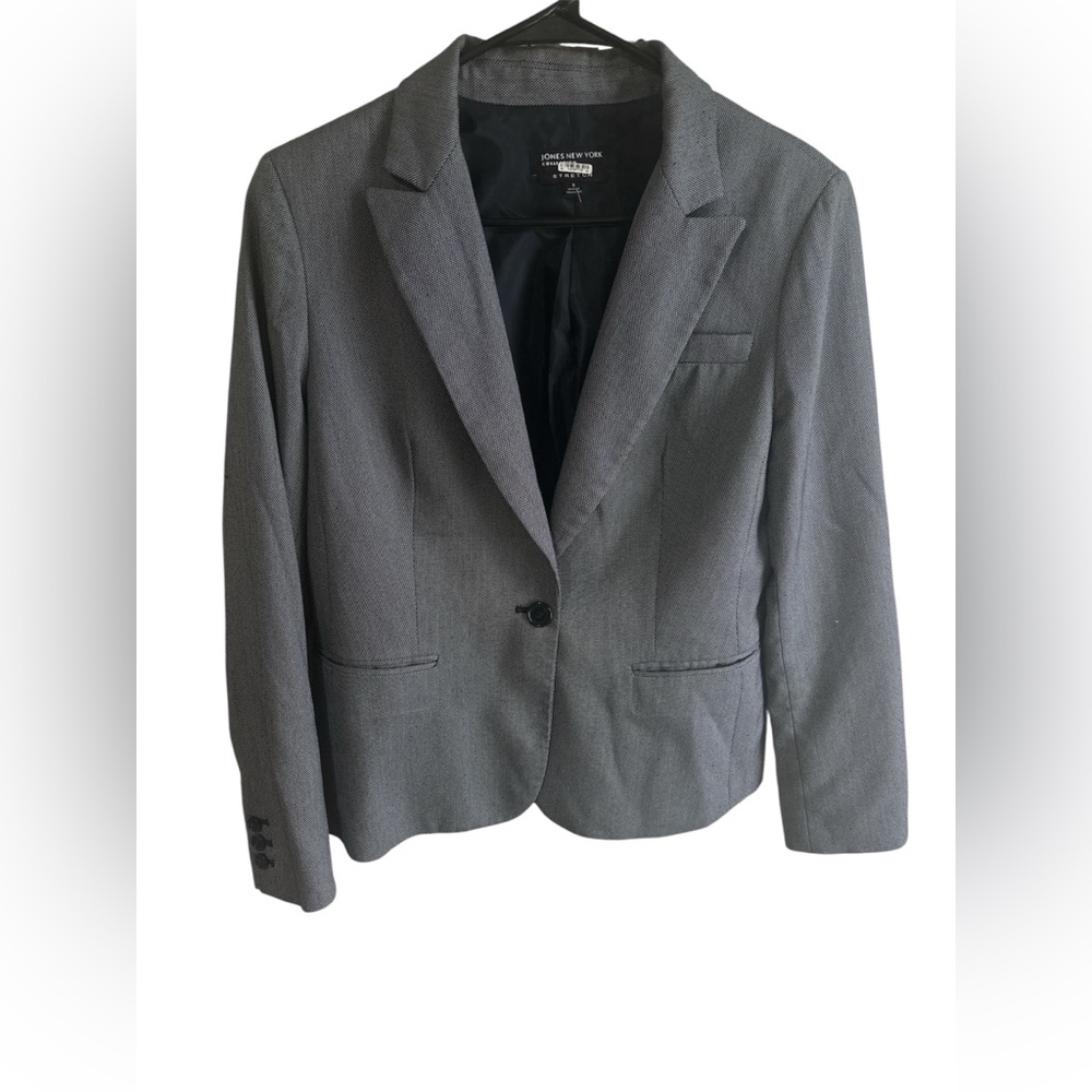 Jones New York Women's Gray Suit Jacket